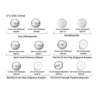 Dito Sama 12'li Disk Seti - 2