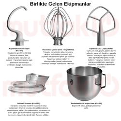 KitchenAid Heavy Duty Stand Mikser, 4.8 Lt Beyaz - 3