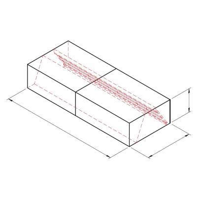 Öztiryakiler Kutu Tipi Çift Cidarlı Filtreli Duvar Tipi Davlumbaz 300x100 Cm - 1