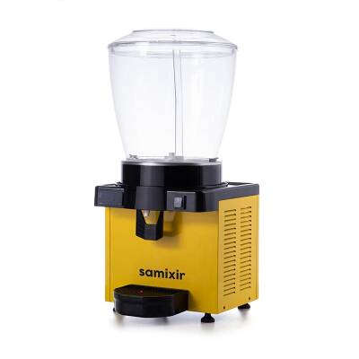 Samixir S22 Panaromik Dijital Soğuk İçecek Dispenseri, 22 L, Sarı - 1