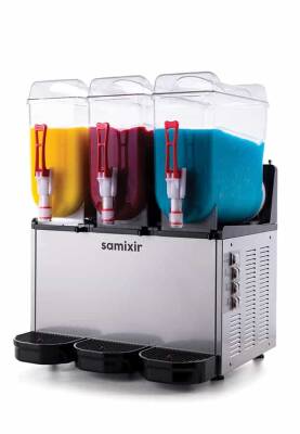 Samixir SLUSH Triple Slush Granita ve Meyve Suyu Dispenseri - 1