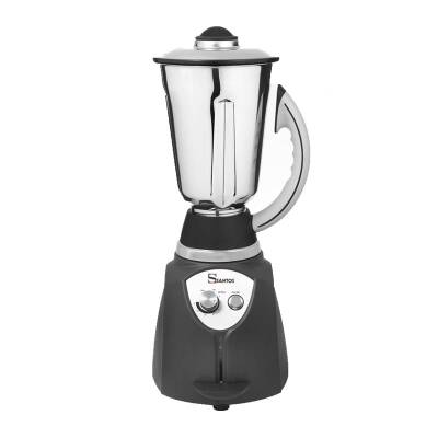 Santos No 37 Paslanmaz Çelik Hazneli Mutfak Blender, 4 L, 1200 W, Siyah - 1