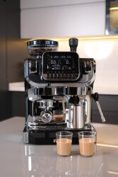 Vosco VST-520EC Öğütücülü Barista Espresso Kahve Makinesi, 1 Gruplu, Siyah - 4